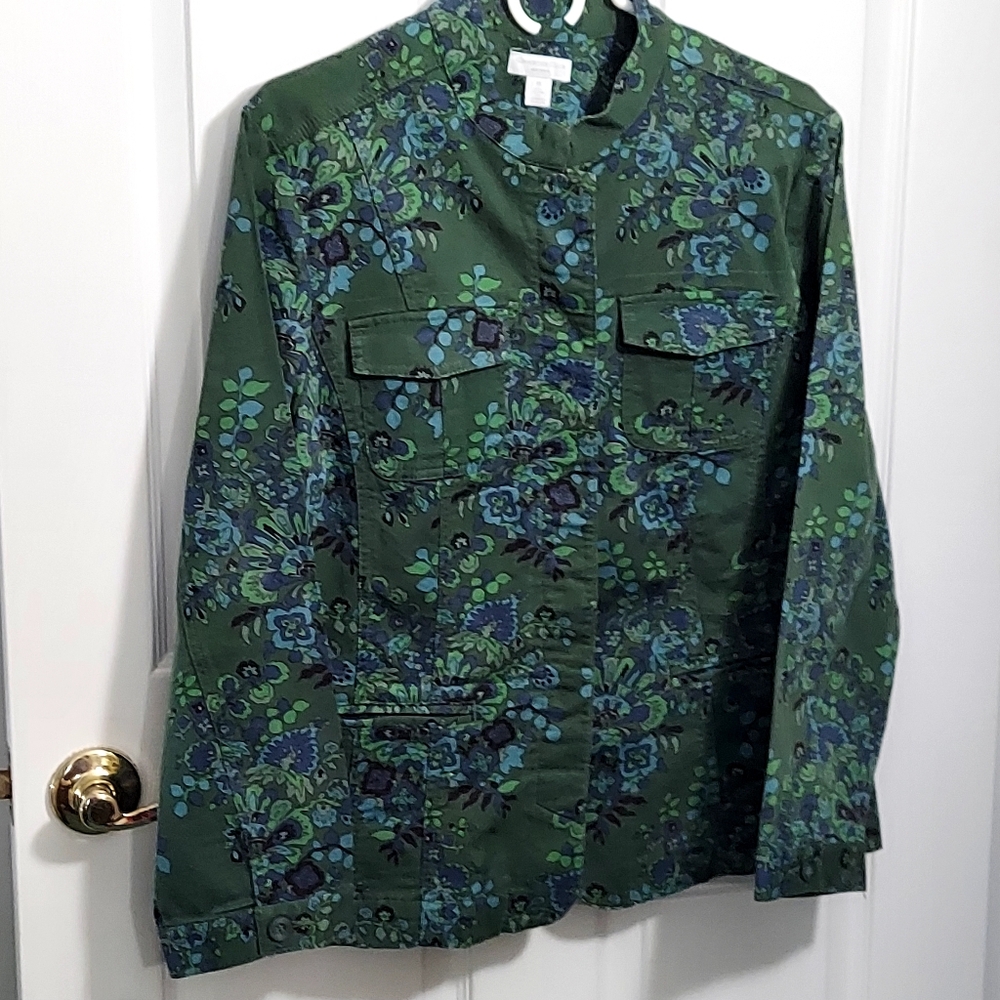 Charter Club Floral Jacket - Picture 12 of 12